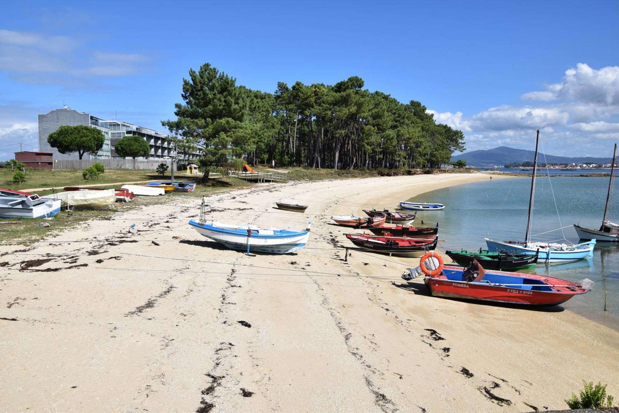 Apartamento De Mar Y Playa En Illa De Arousa 外观 照片
