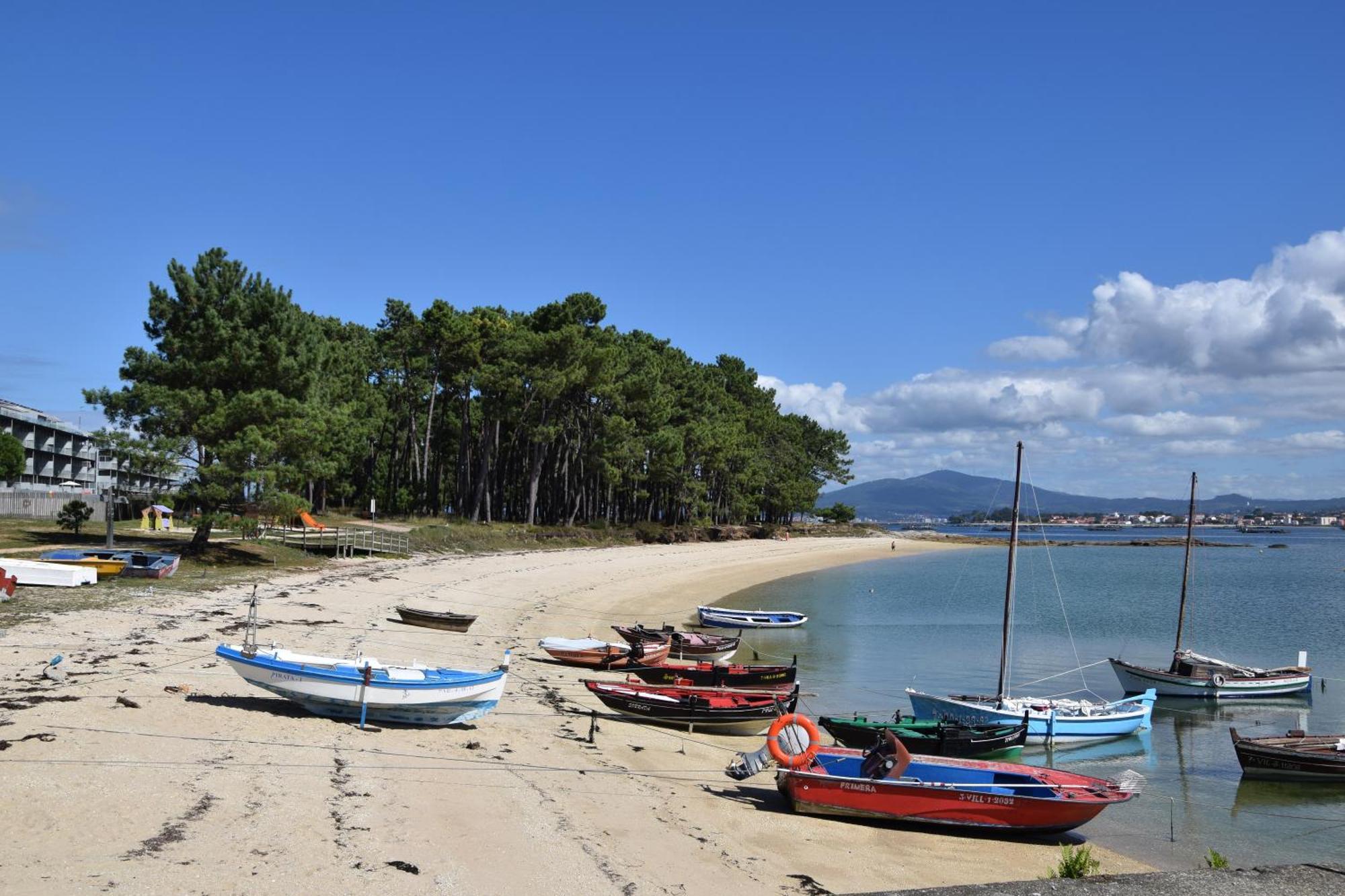 Apartamento De Mar Y Playa En Illa De Arousa 外观 照片