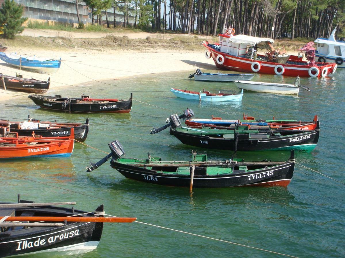 Apartamento De Mar Y Playa En Illa De Arousa 外观 照片